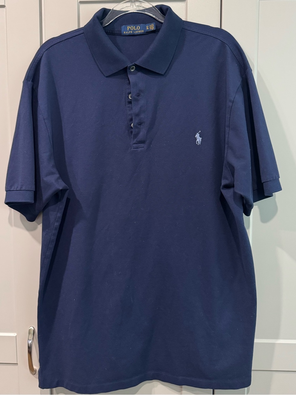 Ralph Lauren Navy Blue Short-Sleeve Polo Shirt